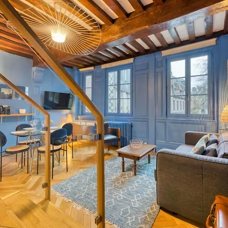 Lägenhet Les Loges Saint Eloi Somptueux F4 Pour 7 Personnes Rouen